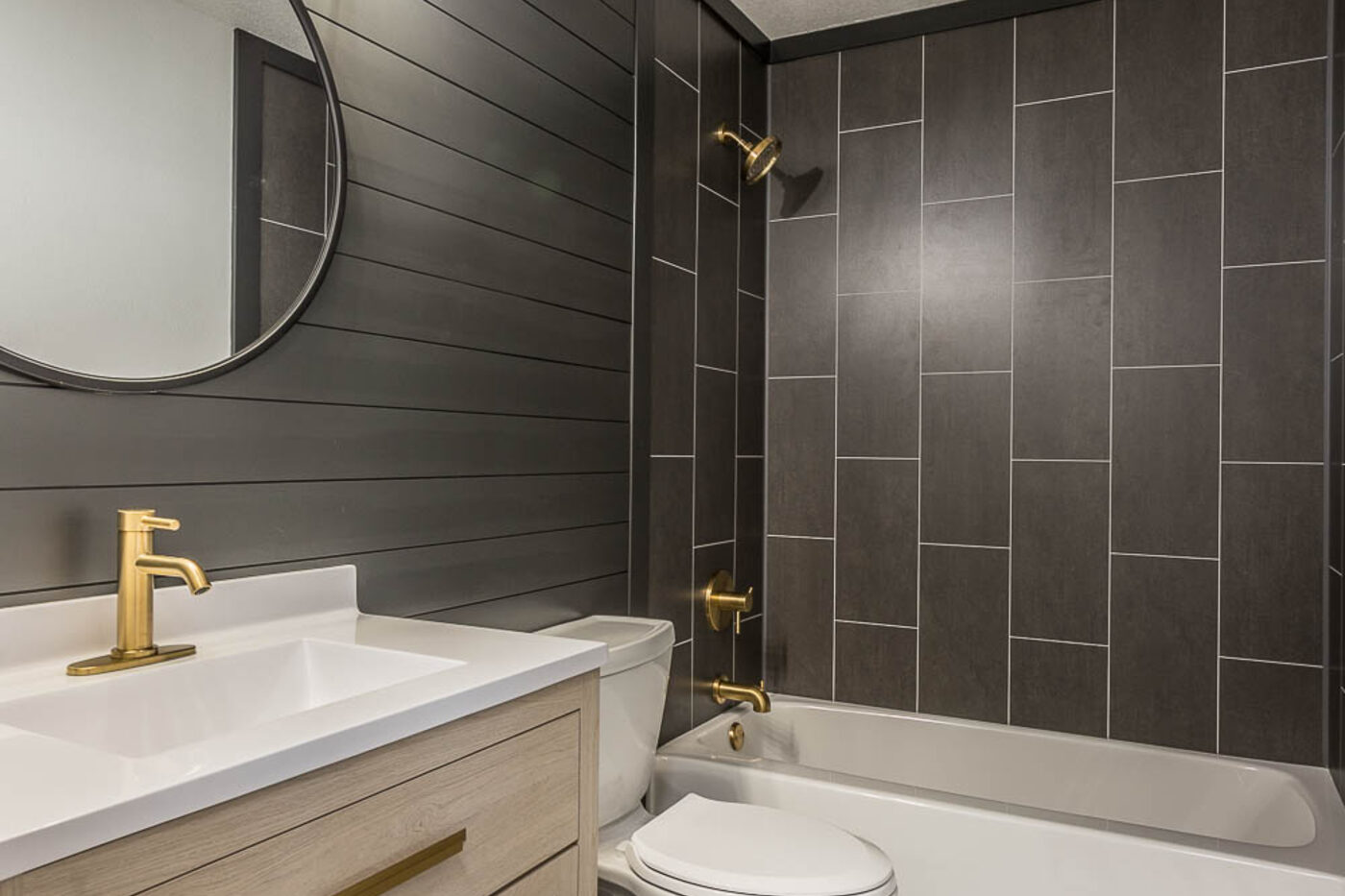 Bathroom after the work was done