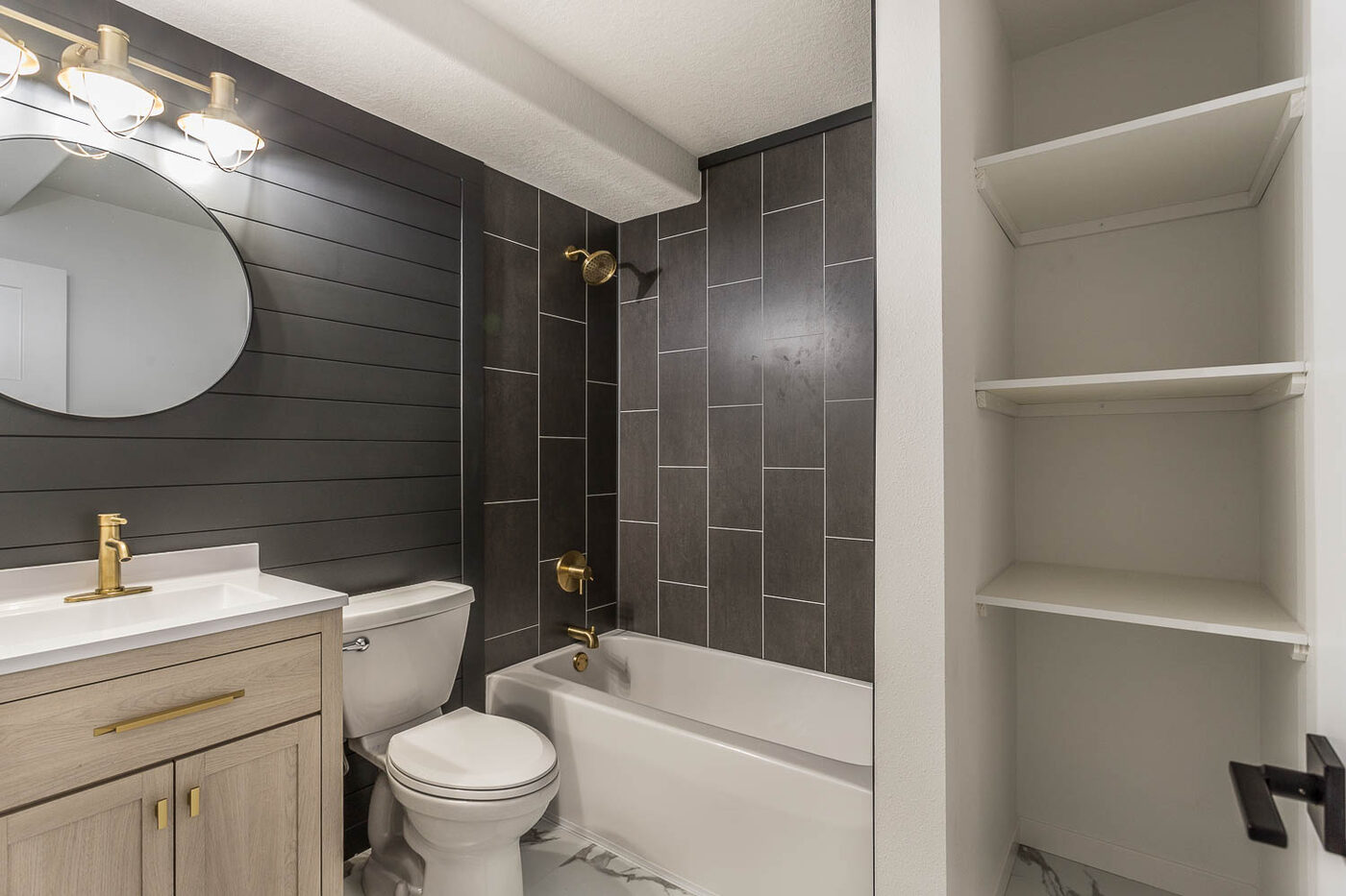 Second bathroom after the work was done