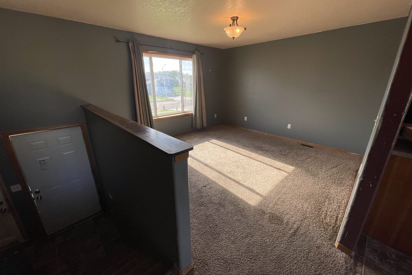 Living room before All Things Home worked on it